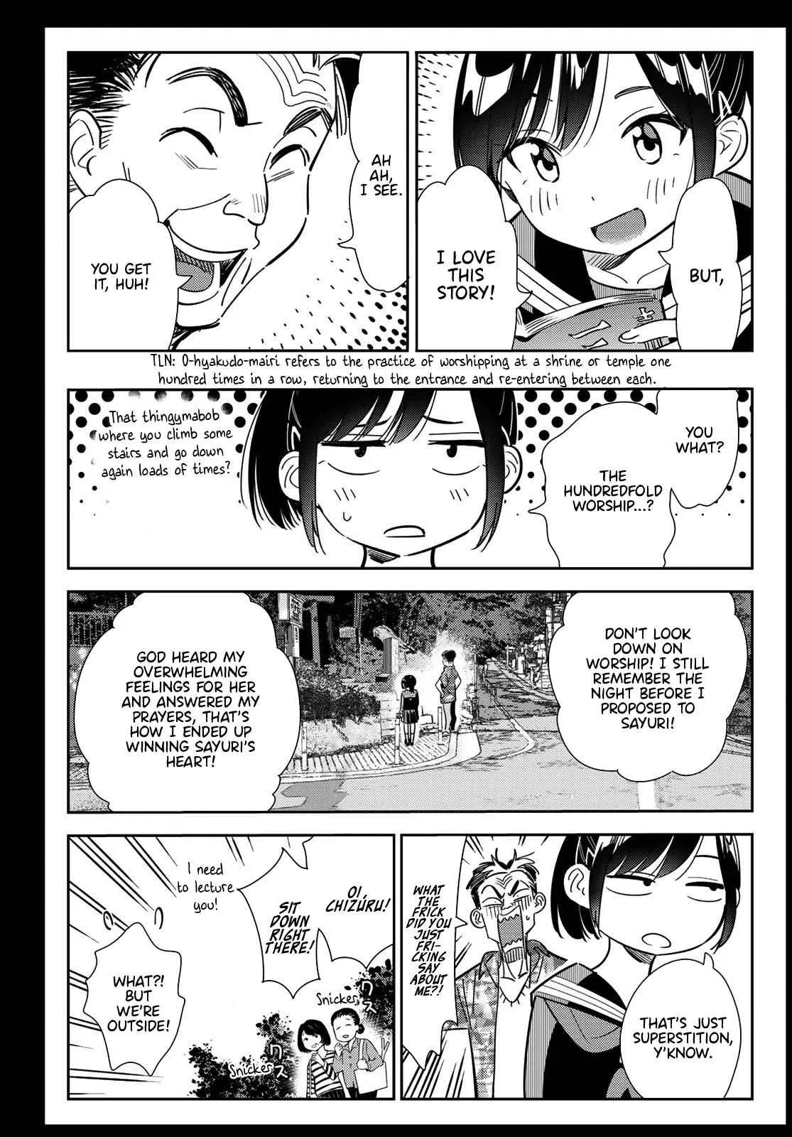 Kanojo, Okarishimasu Chapter 100 page 6