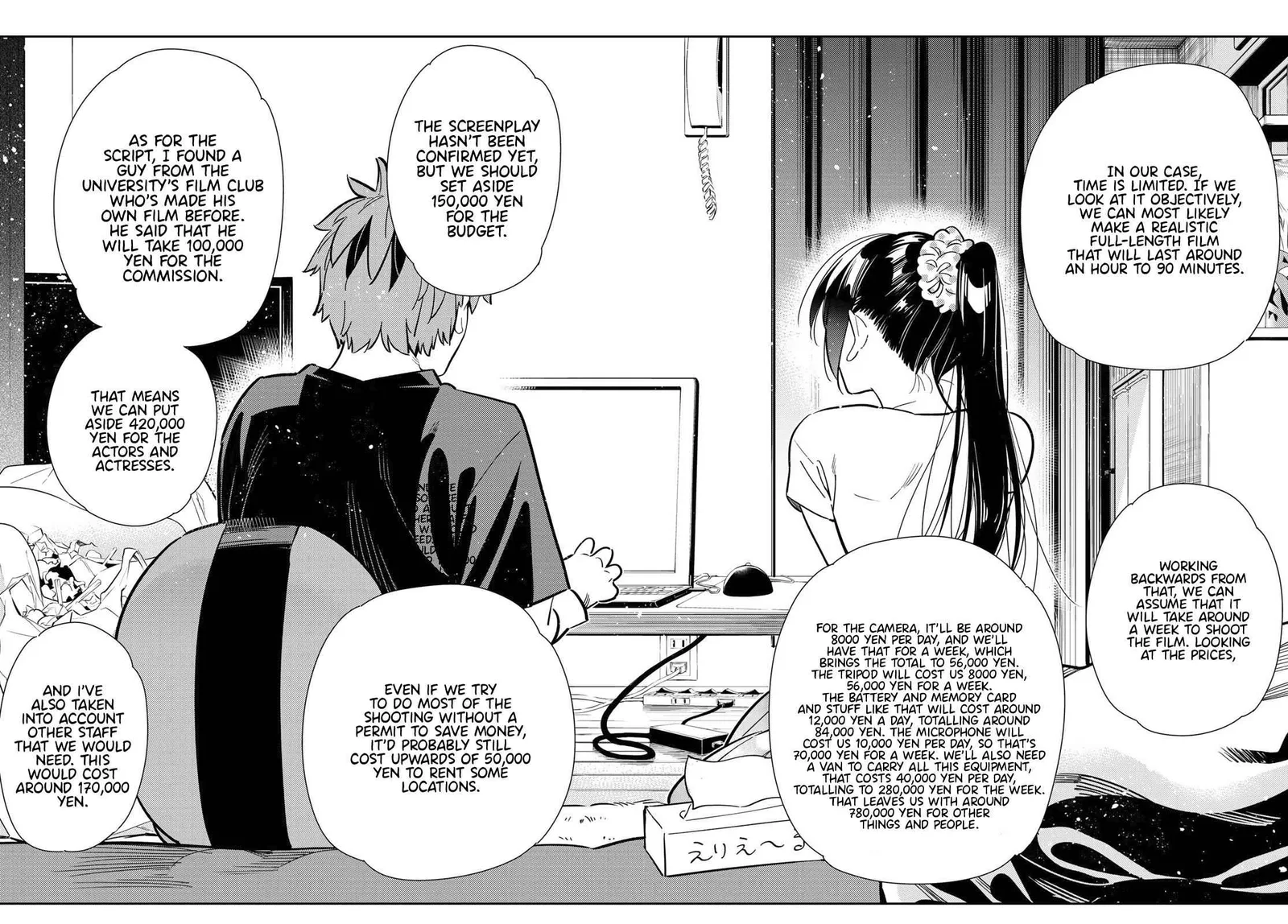 Kanojo, Okarishimasu Chapter 107 page 17