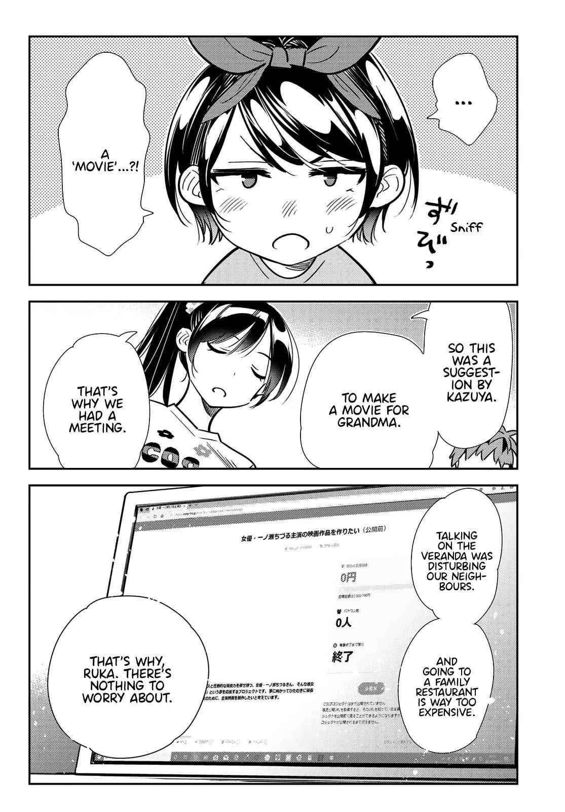 Kanojo, Okarishimasu Chapter 110 page 17