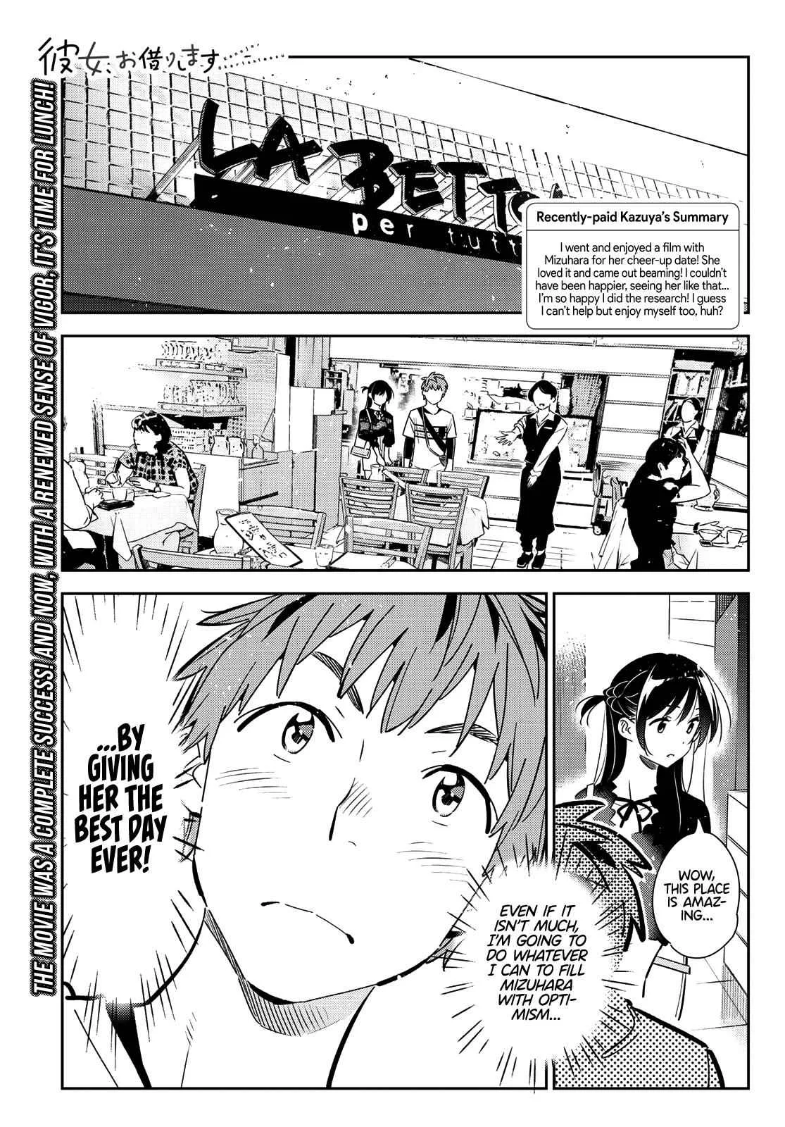 Kanojo, Okarishimasu Chapter 160 page 2