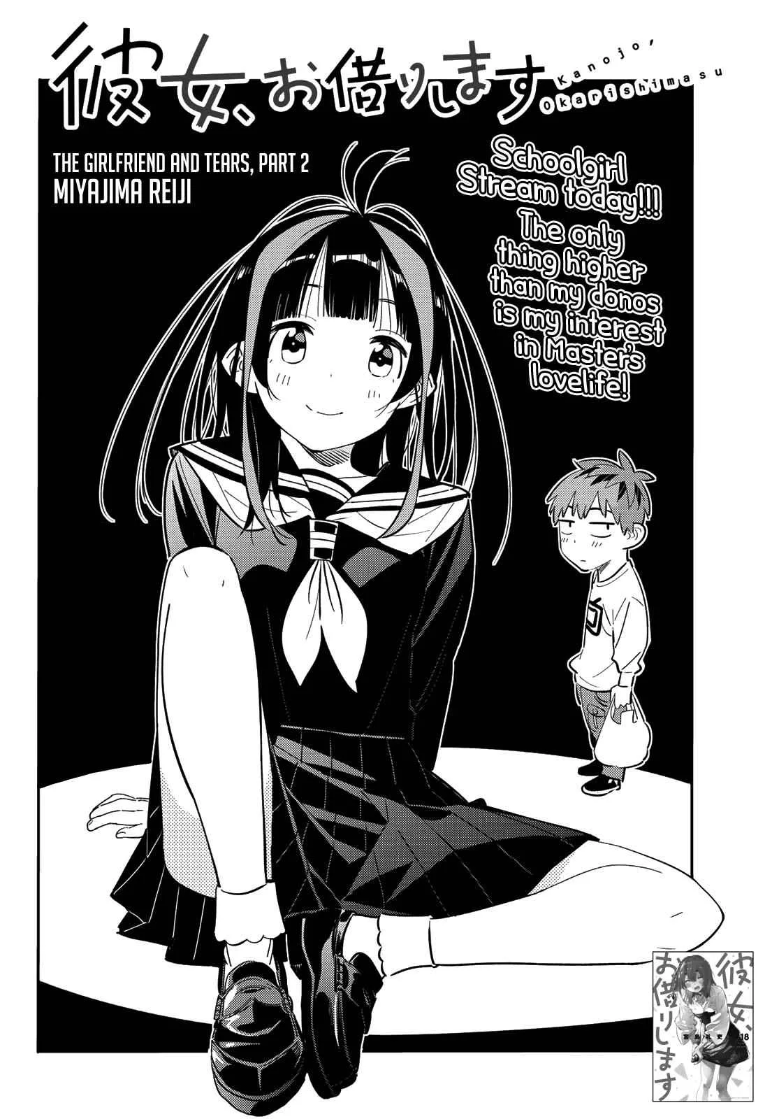 Kanojo, Okarishimasu Chapter 166 page 3
