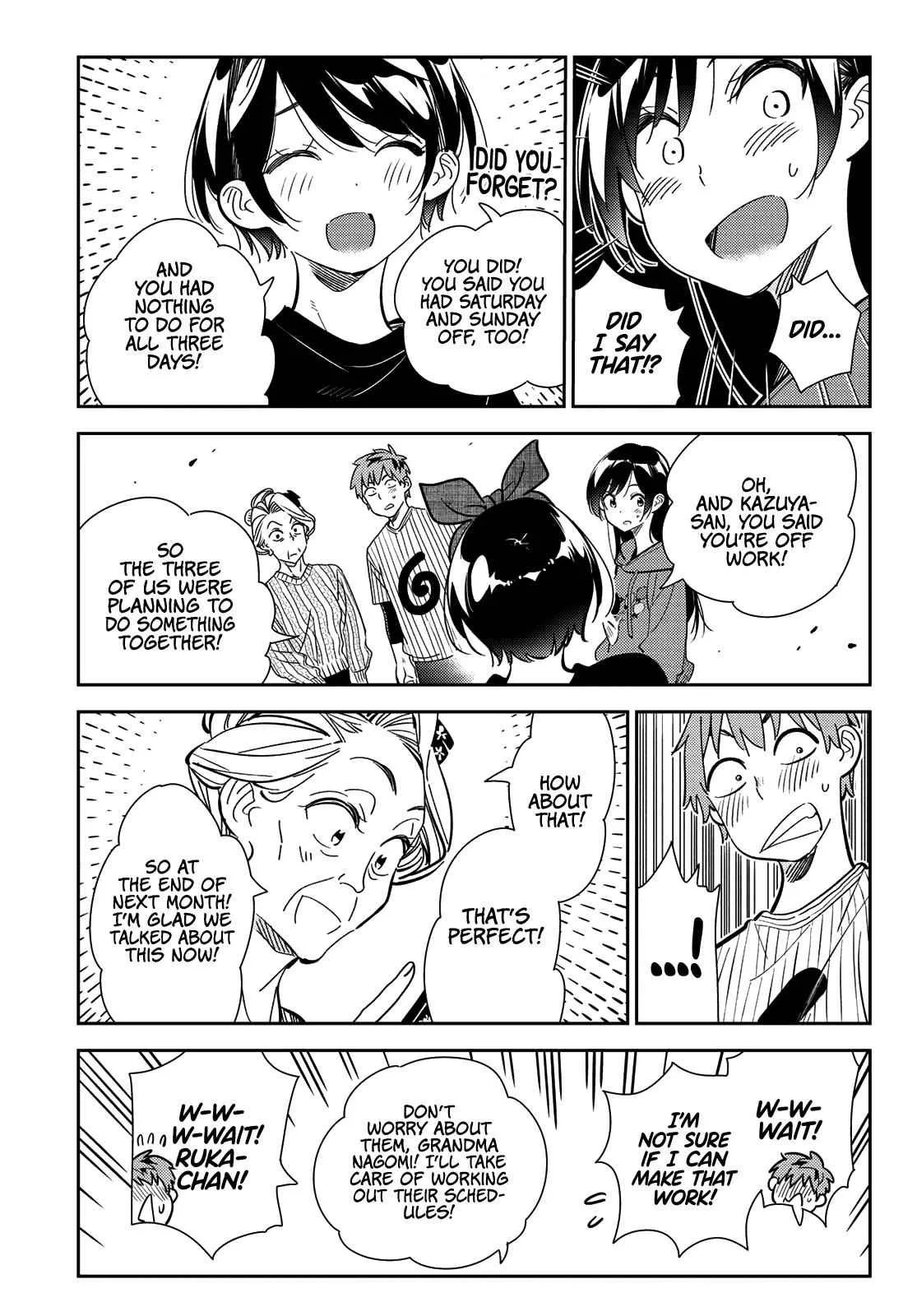Kanojo, Okarishimasu Chapter 186 page 14