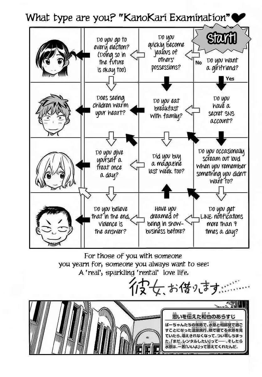 Kanojo, Okarishimasu Chapter 20 page 1