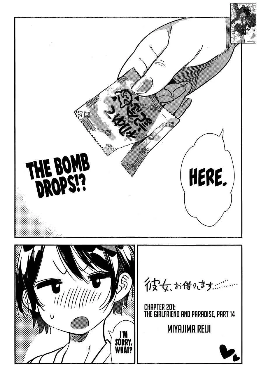 Kanojo, Okarishimasu Chapter 201 page 3