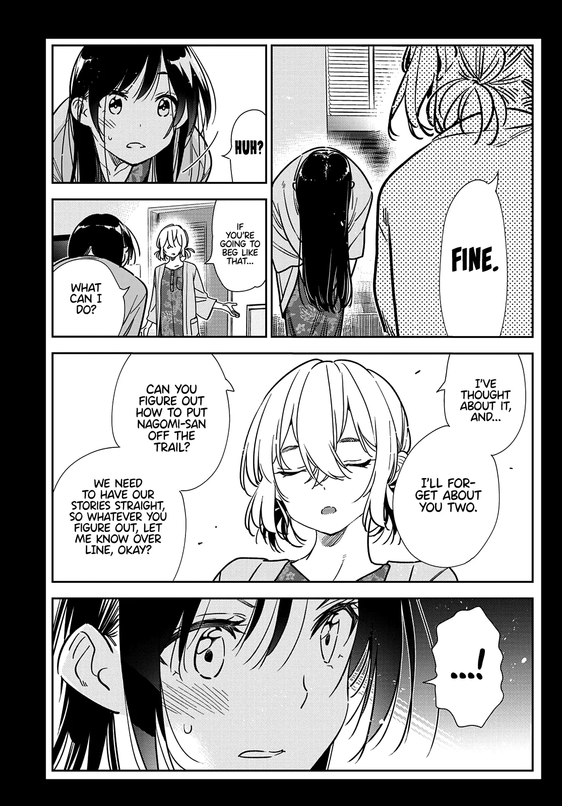 Kanojo, Okarishimasu Chapter 219 page 14