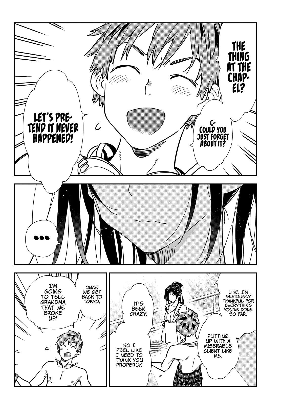 Kanojo, Okarishimasu Chapter 219 page 9