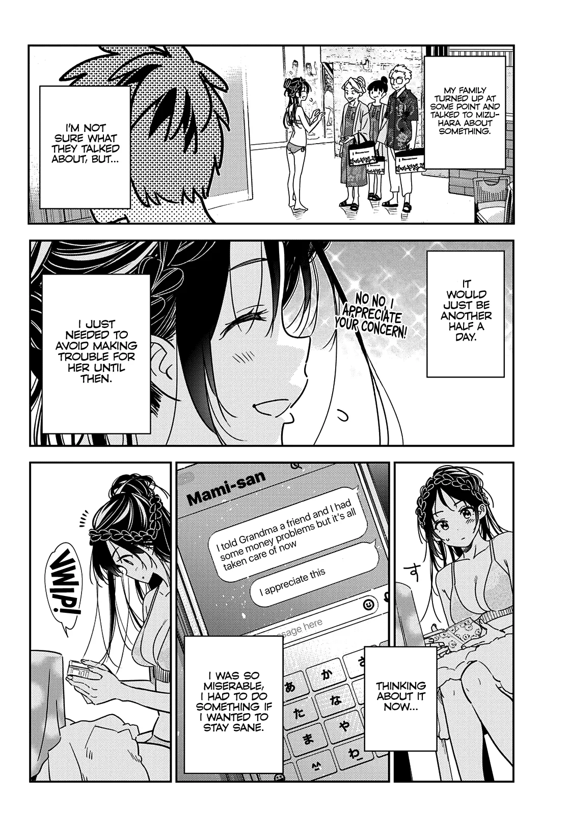 Kanojo, Okarishimasu Chapter 219 page 19
