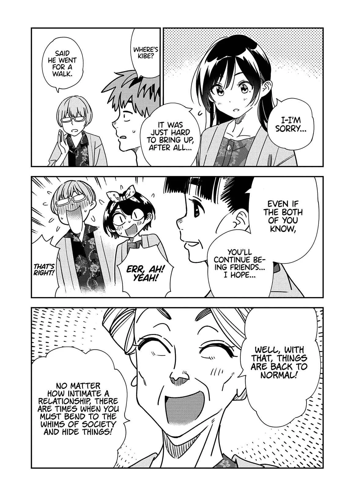 Kanojo, Okarishimasu Chapter 229 page 4