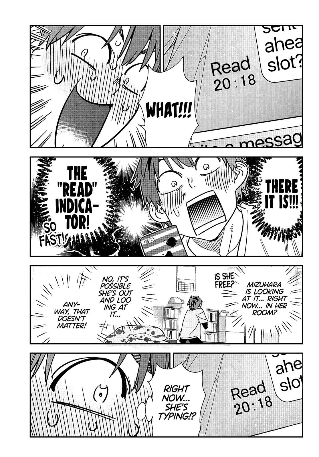 Kanojo, Okarishimasu Chapter 233 page 14