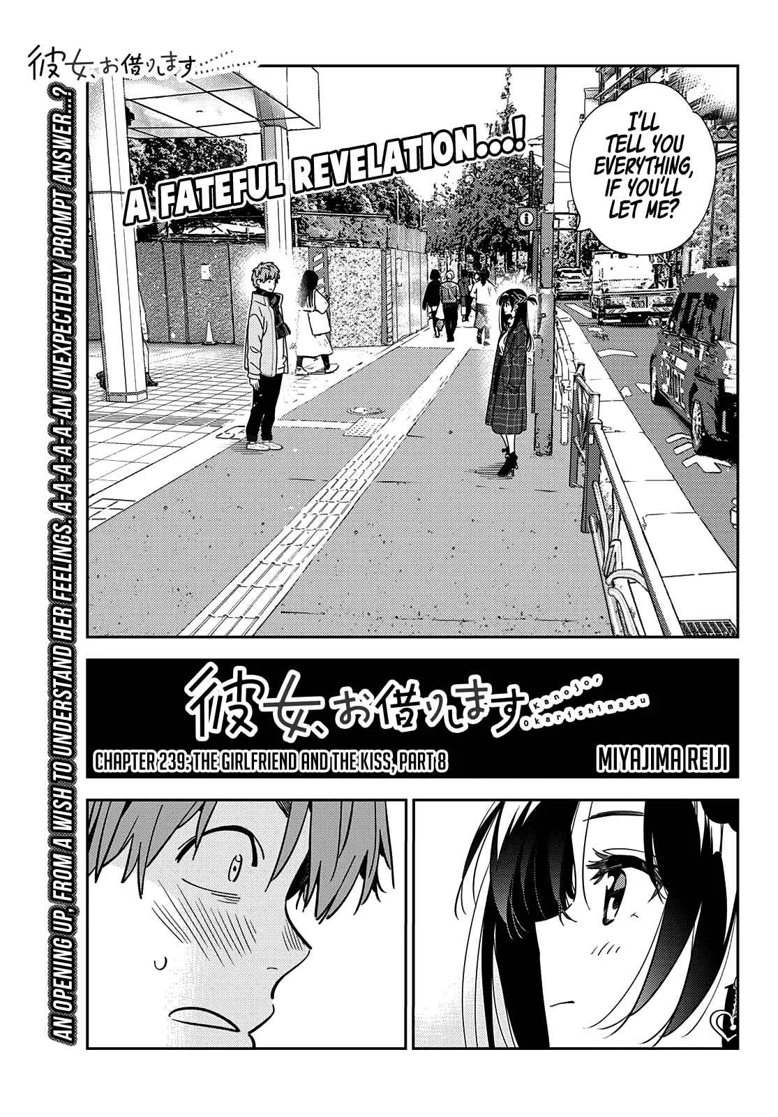 Kanojo, Okarishimasu Chapter 239 page 2