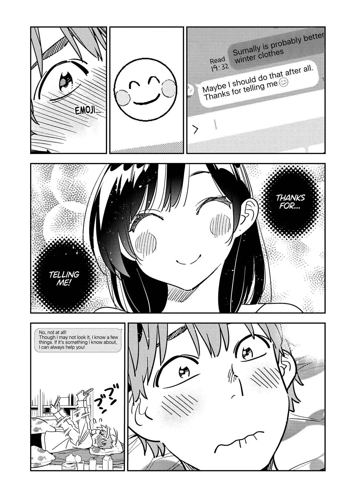 Kanojo, Okarishimasu Chapter 244 page 14