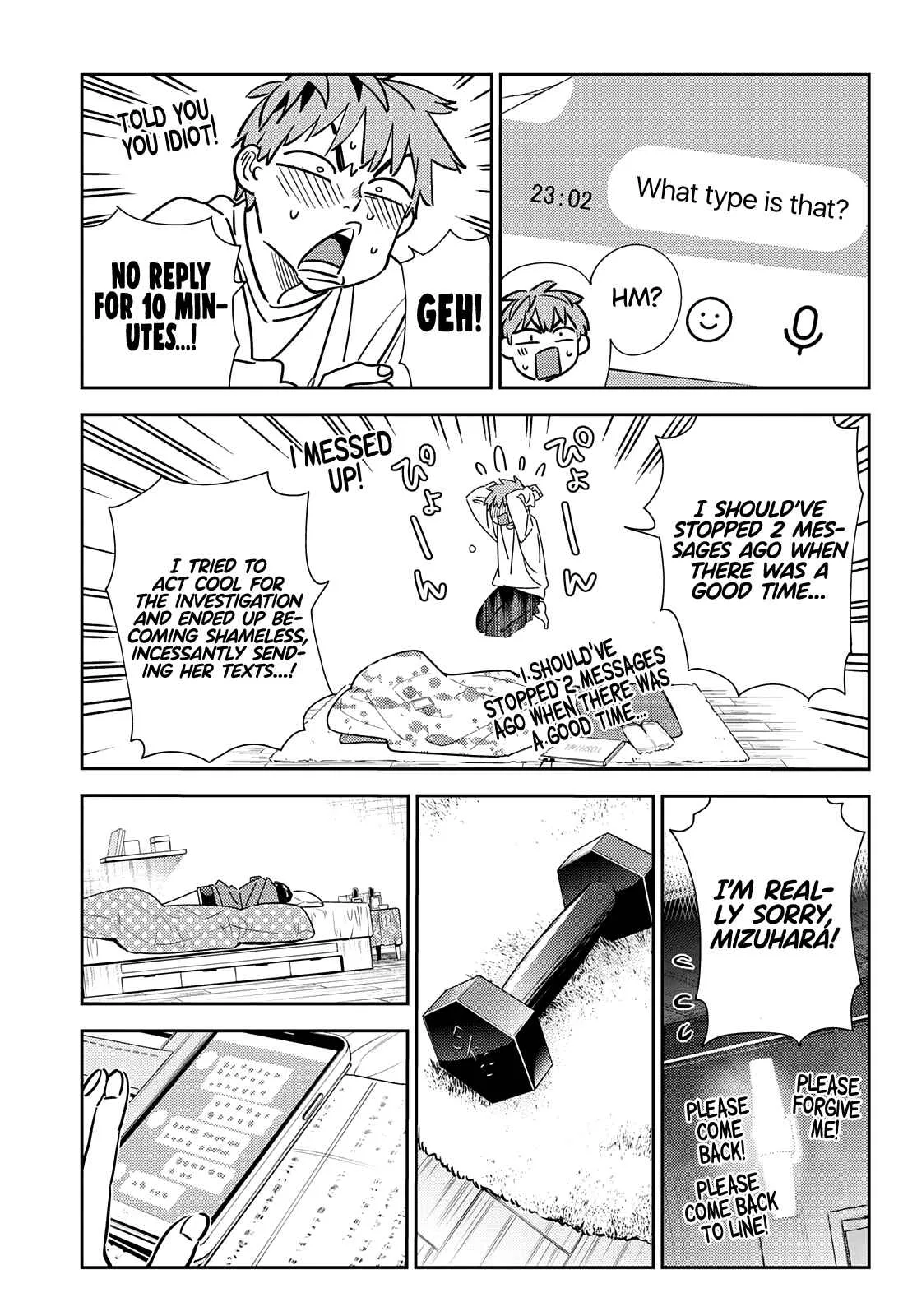 Kanojo, Okarishimasu Chapter 244 page 19
