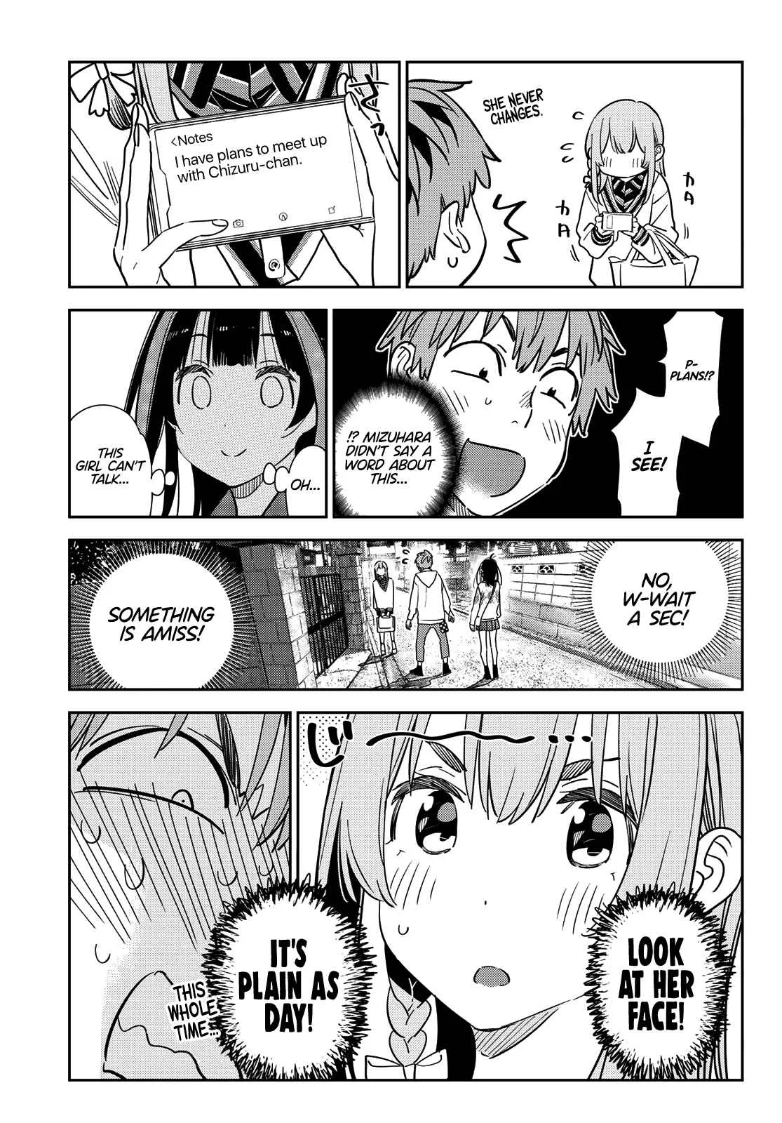 Kanojo, Okarishimasu Chapter 266 page 12