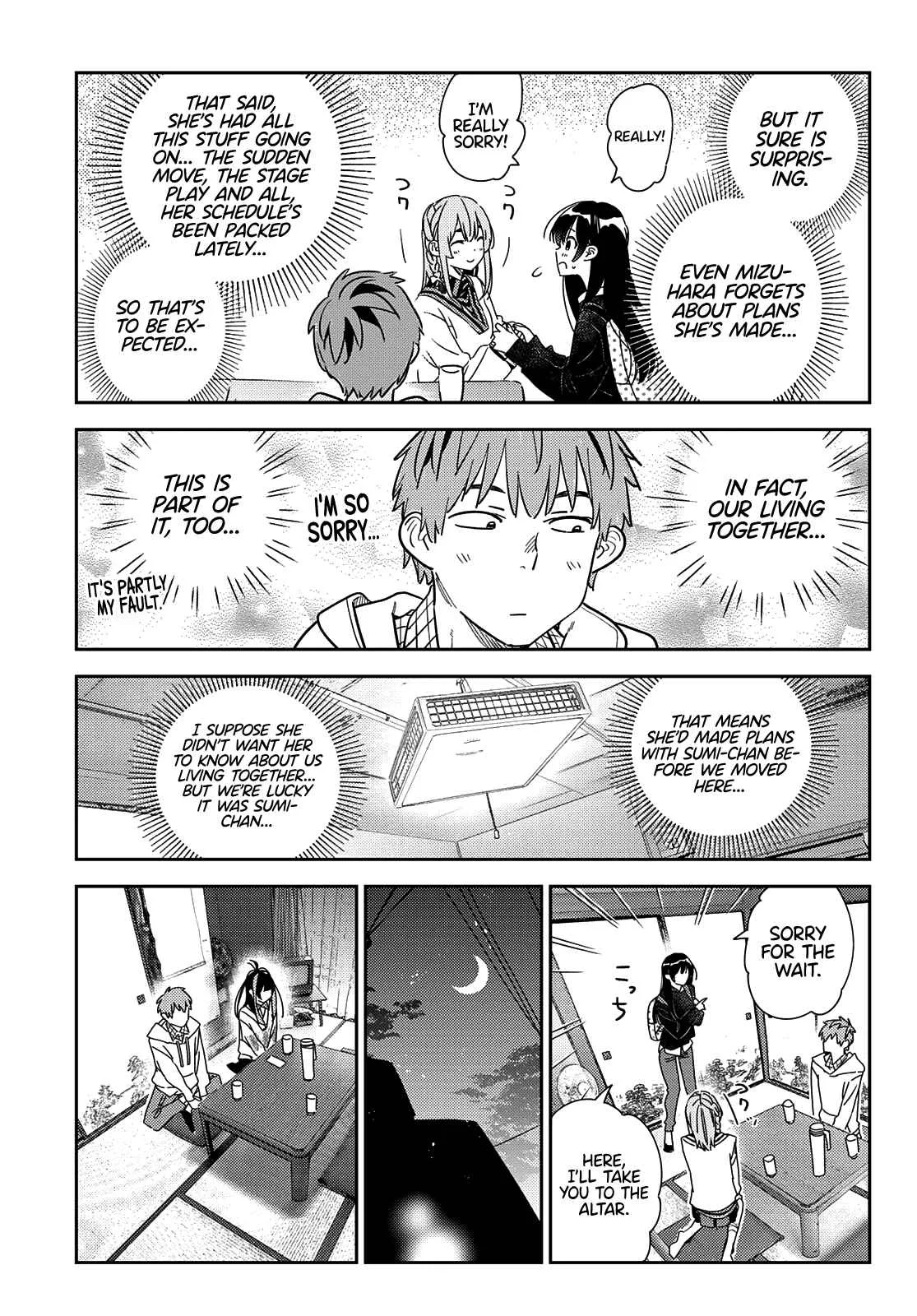 Kanojo, Okarishimasu Chapter 267 page 10