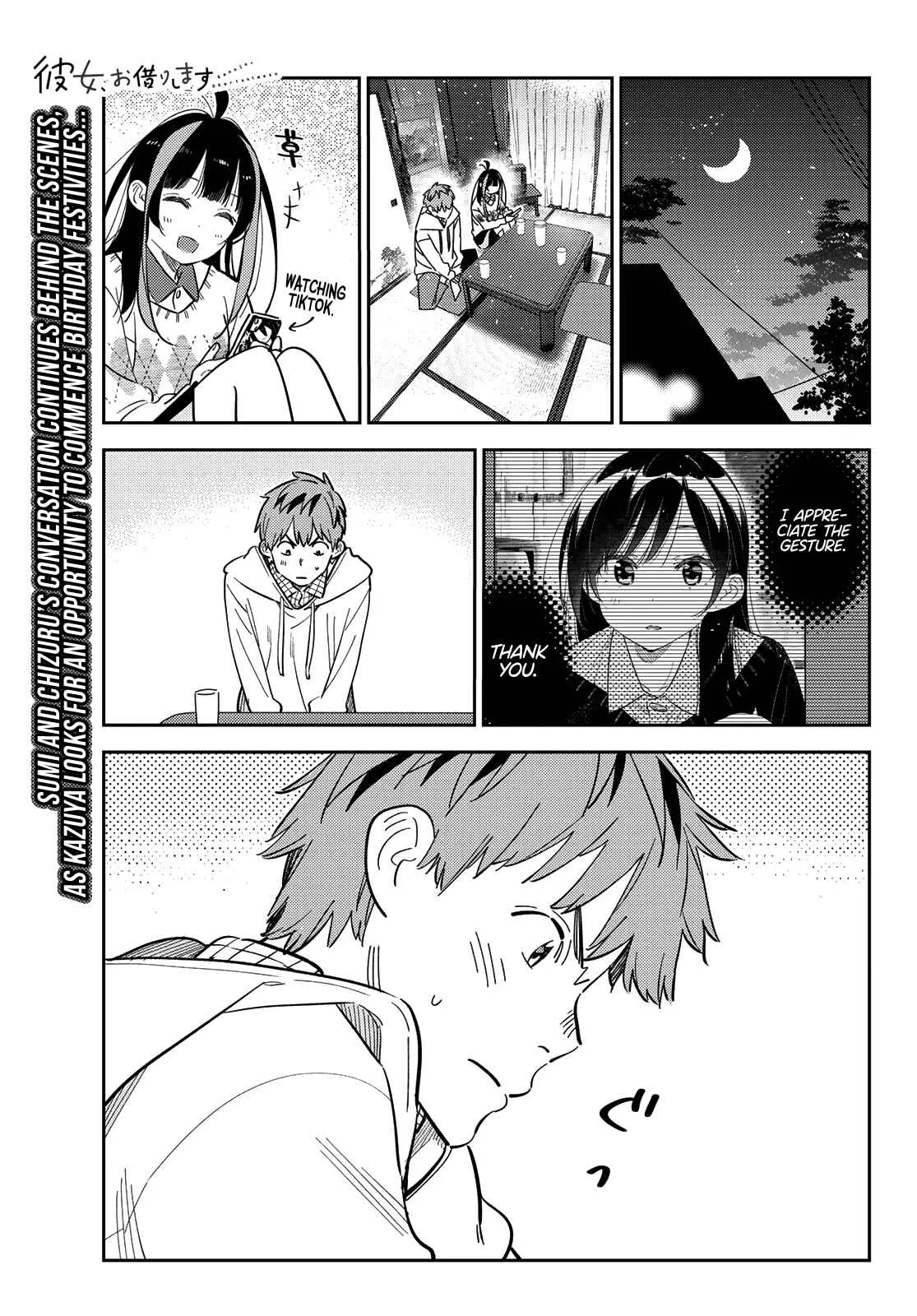 Kanojo, Okarishimasu Chapter 268 page 2