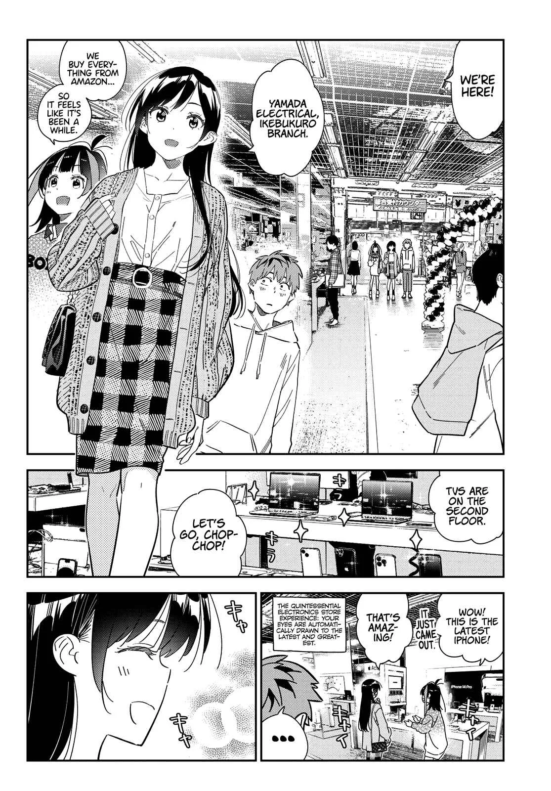 Kanojo, Okarishimasu Chapter 277 page 17