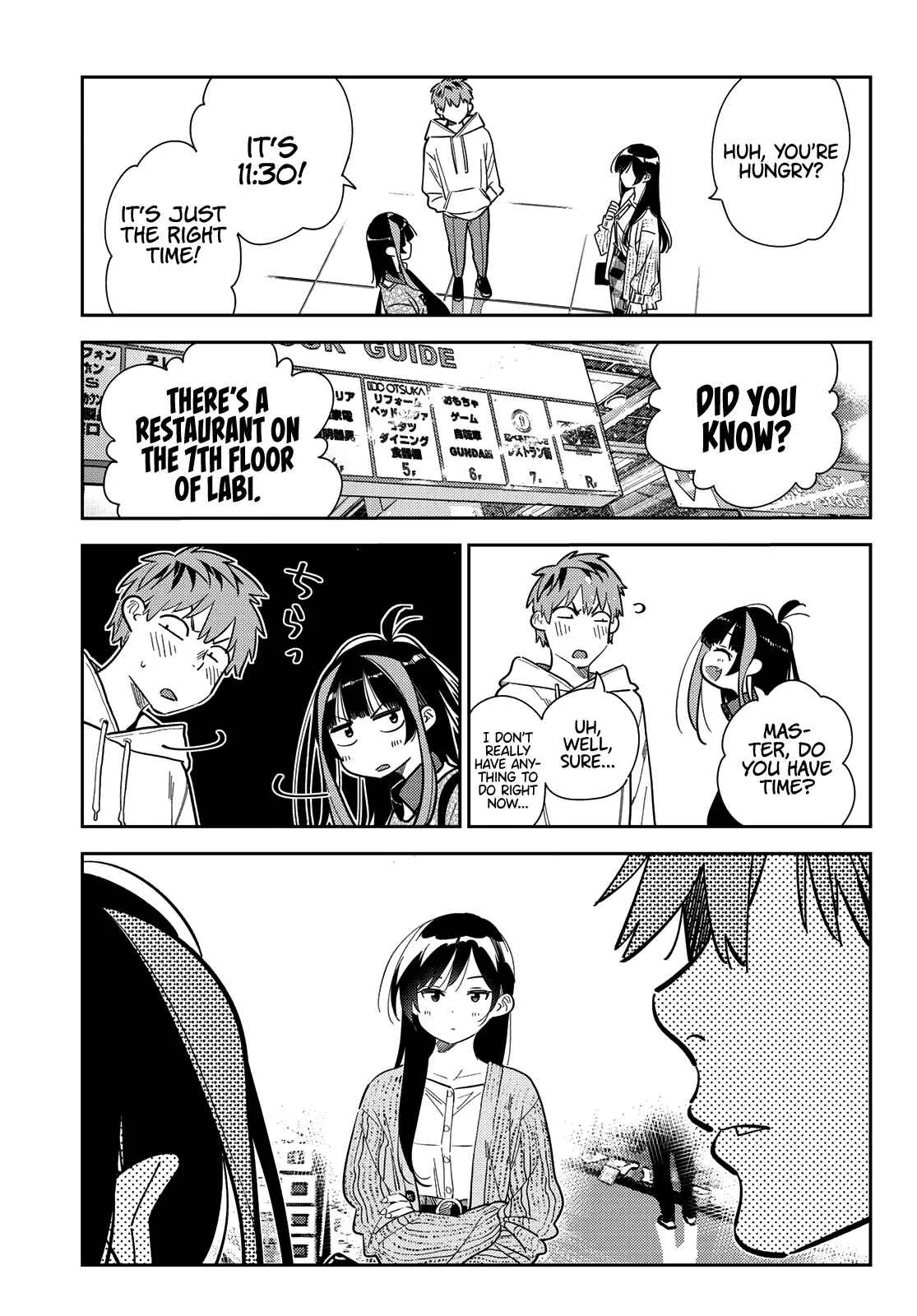 Kanojo, Okarishimasu Chapter 279 page 12