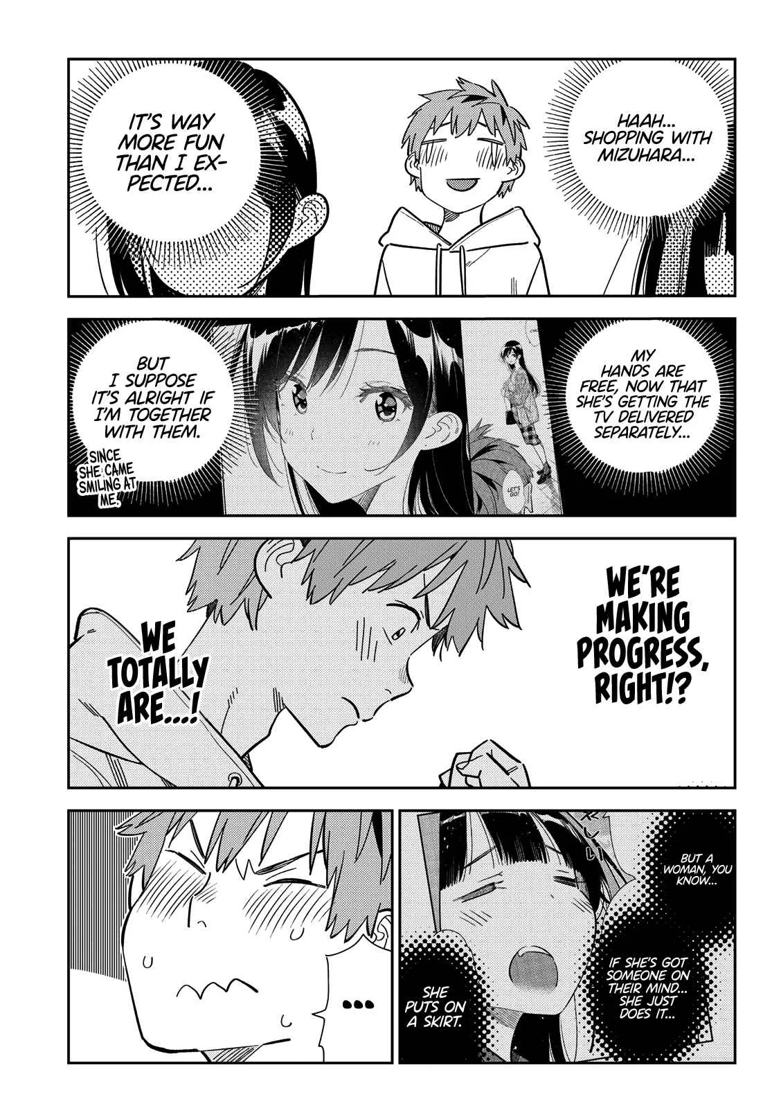 Kanojo, Okarishimasu Chapter 279 page 4