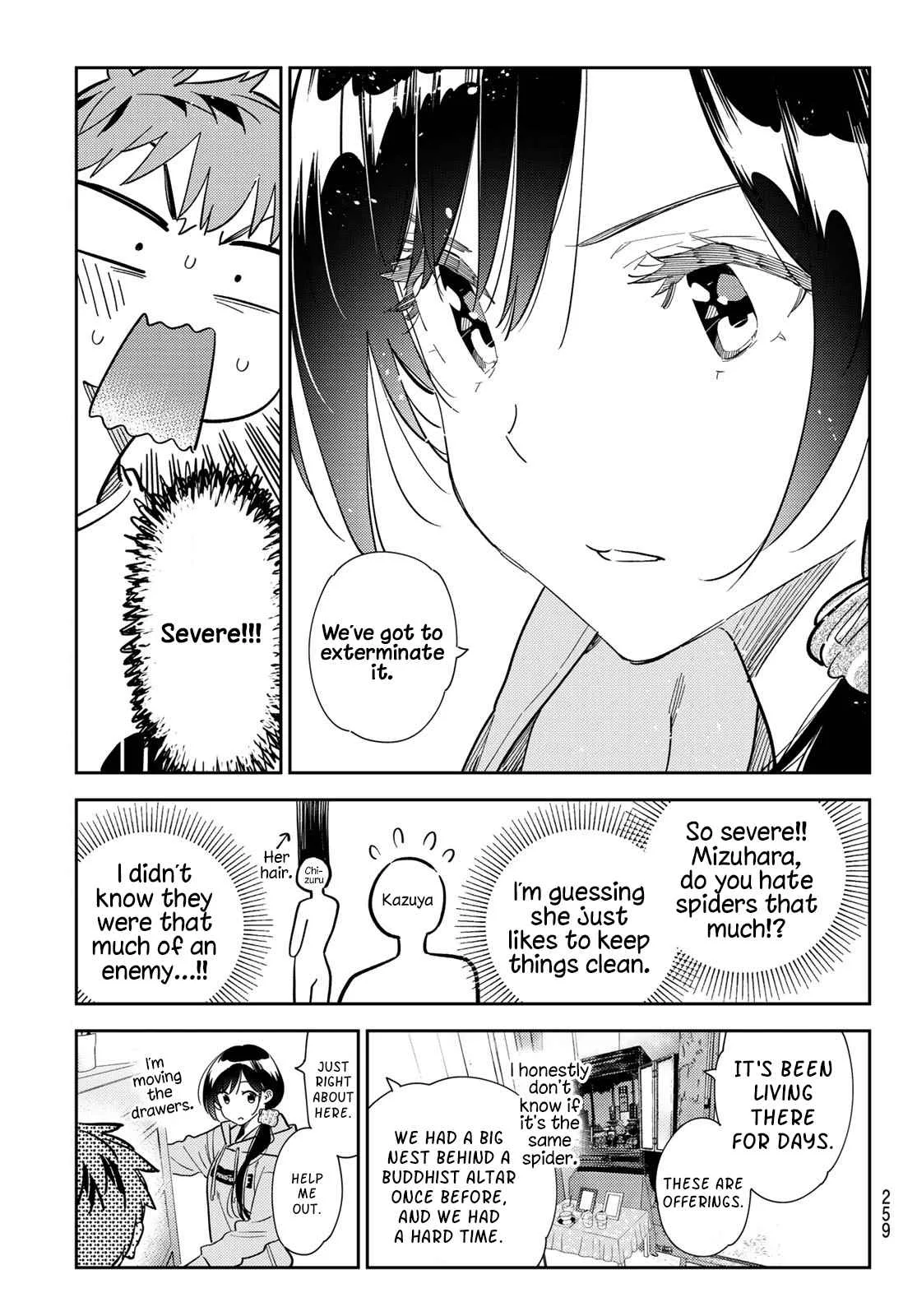 Kanojo, Okarishimasu Chapter 281 page 7