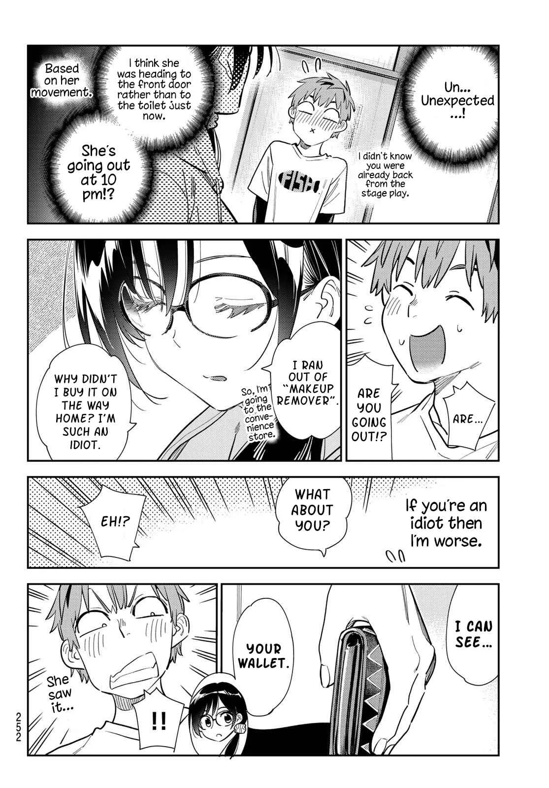 Kanojo, Okarishimasu Chapter 282 page 4