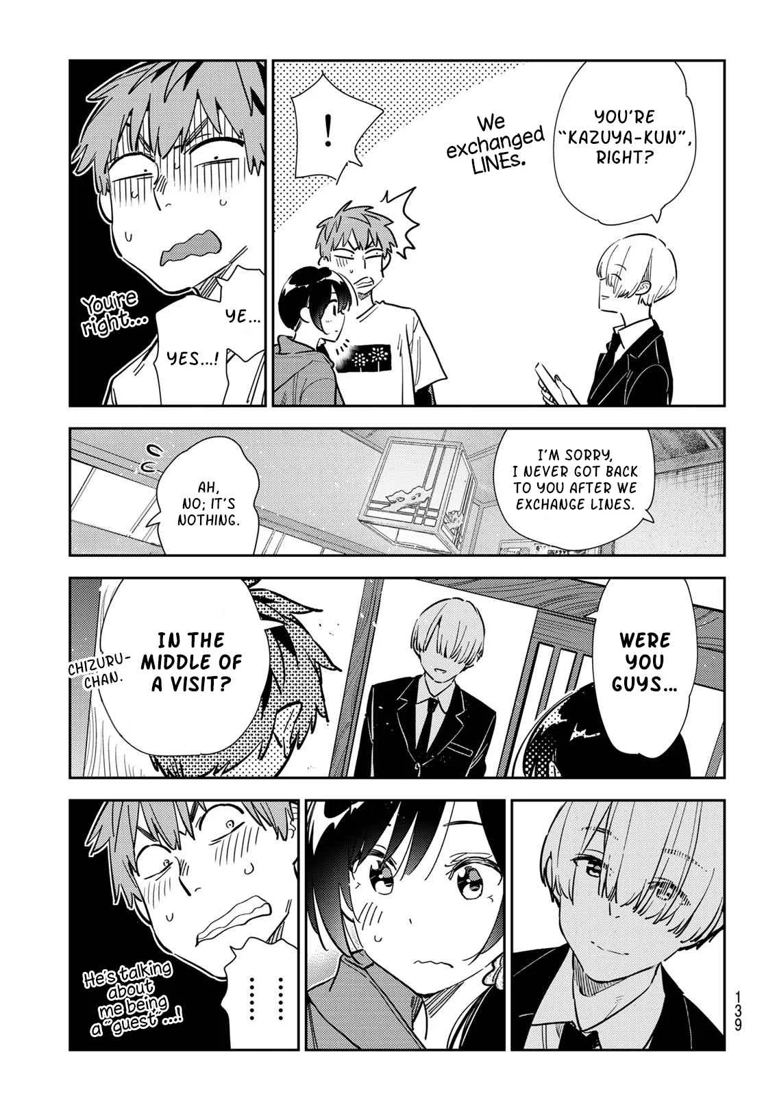 Kanojo, Okarishimasu Chapter 287 page 13