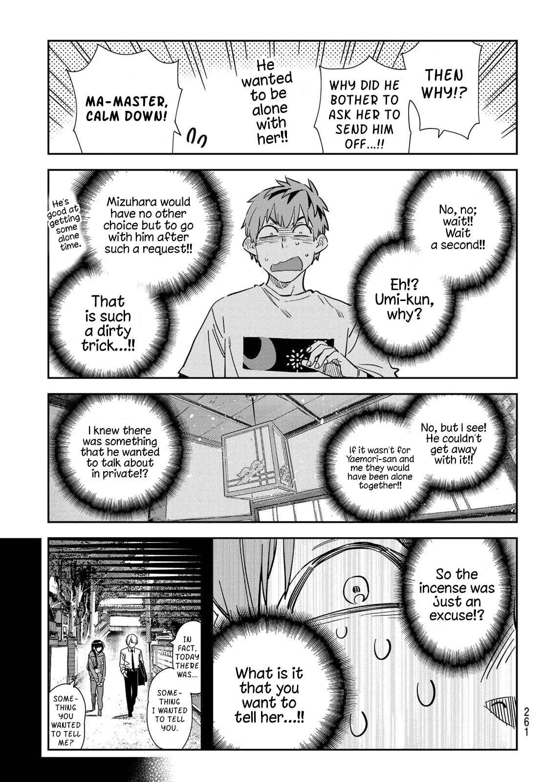 Kanojo, Okarishimasu Chapter 288 page 9