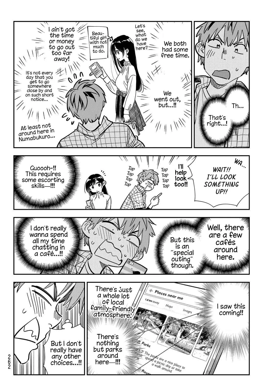 Kanojo, Okarishimasu Chapter 291 page 8