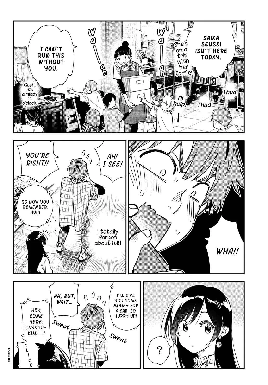Kanojo, Okarishimasu Chapter 291 page 14