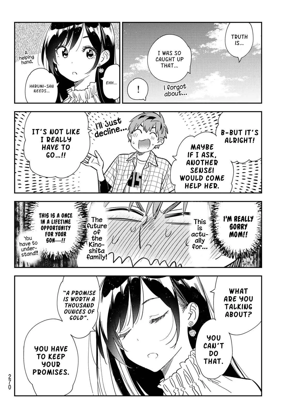 Kanojo, Okarishimasu Chapter 291 page 16