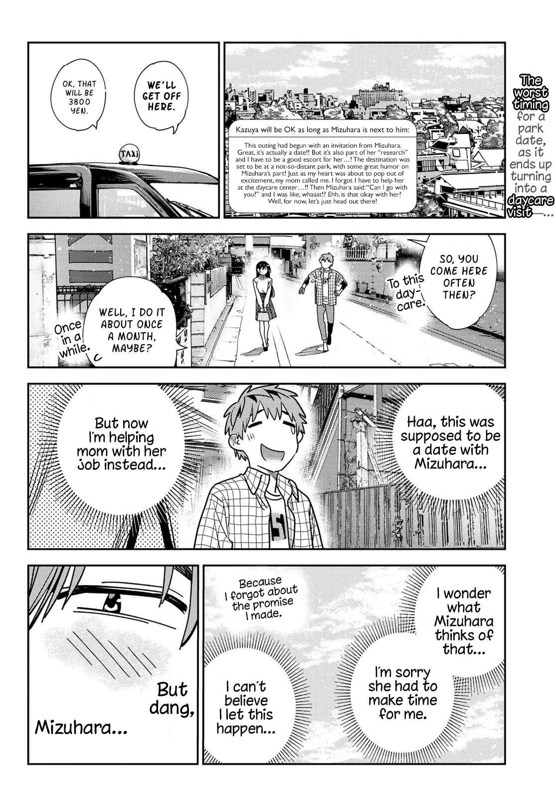 Kanojo, Okarishimasu Chapter 292 page 2