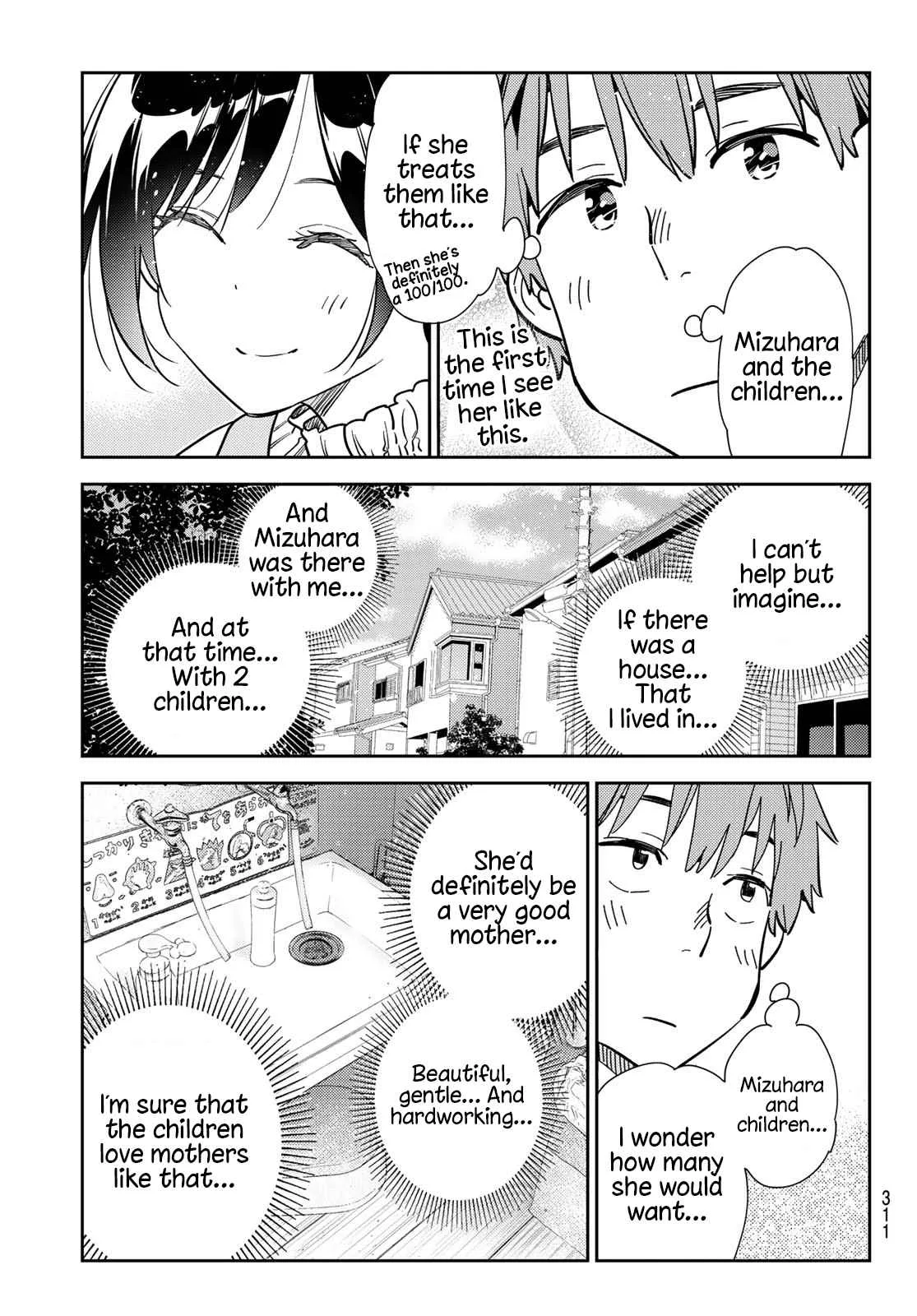 Kanojo, Okarishimasu Chapter 293 page 17