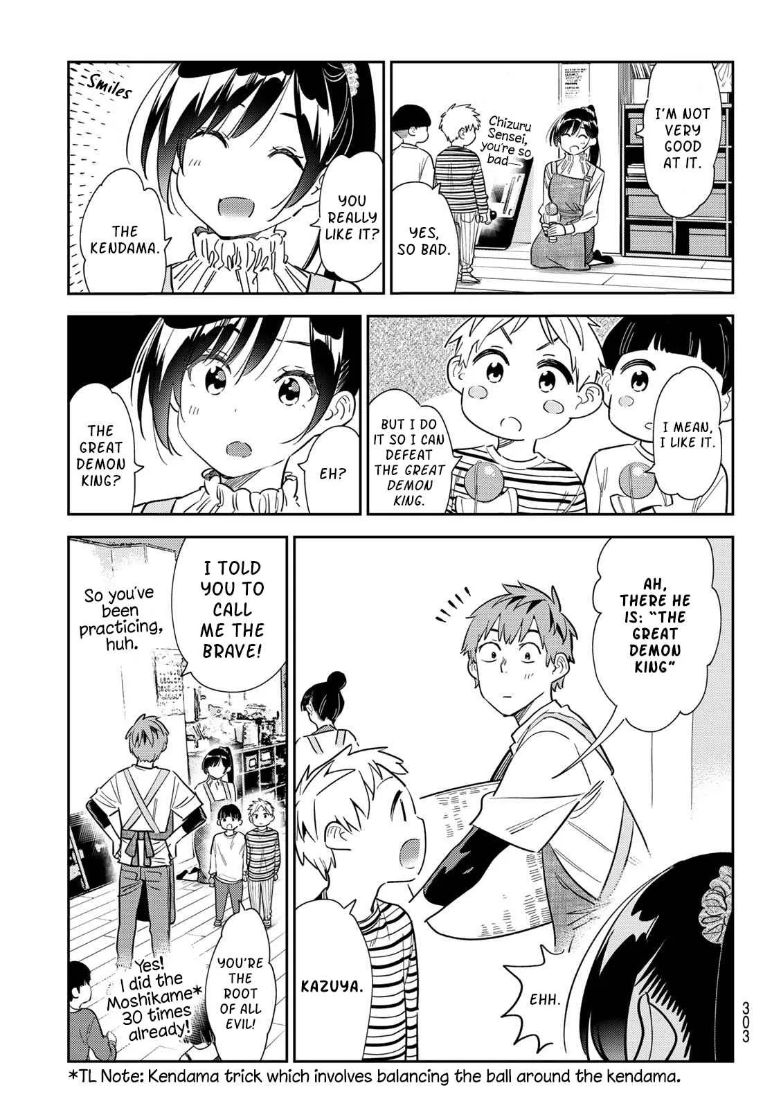 Kanojo, Okarishimasu Chapter 293 page 9
