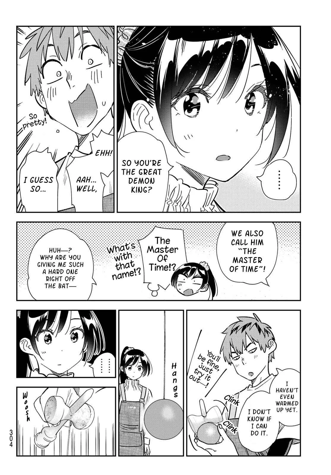 Kanojo, Okarishimasu Chapter 293 page 10