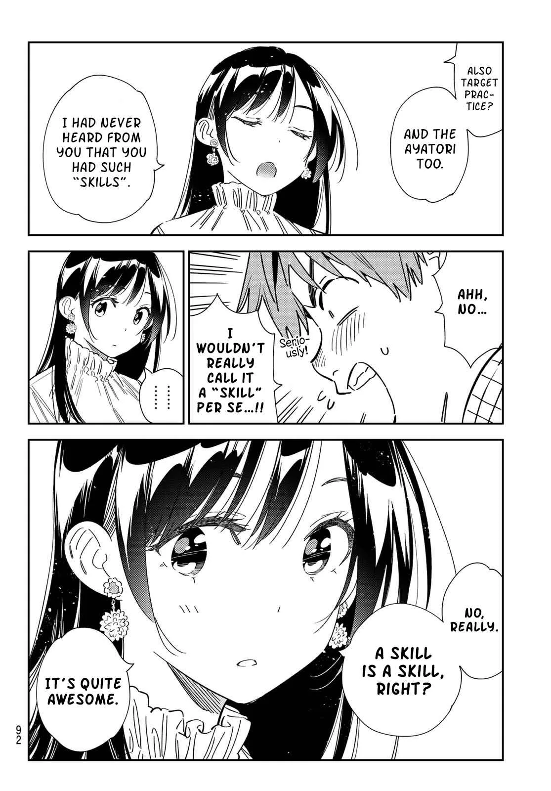 Kanojo, Okarishimasu Chapter 296 page 12