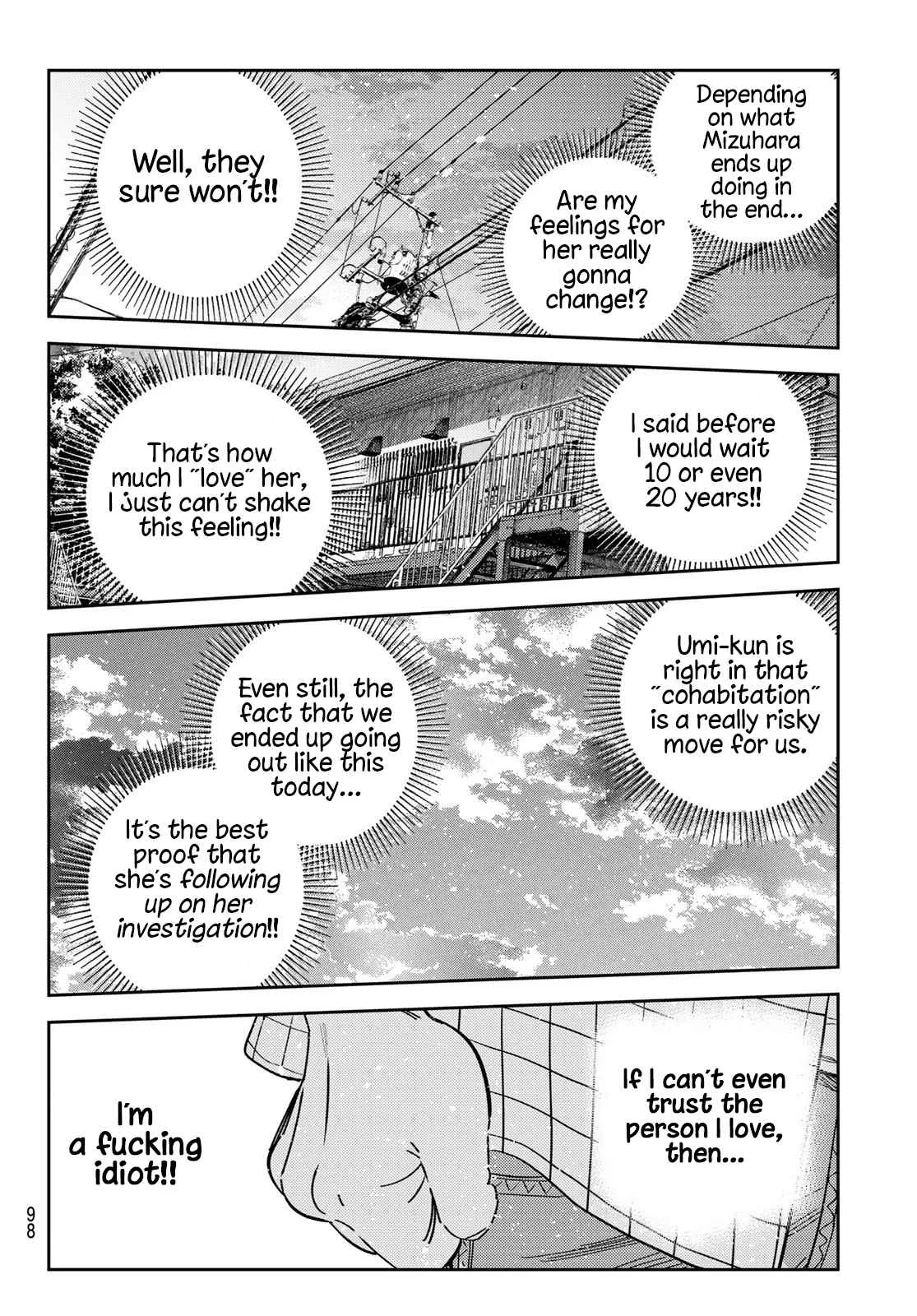Kanojo, Okarishimasu Chapter 296 page 18