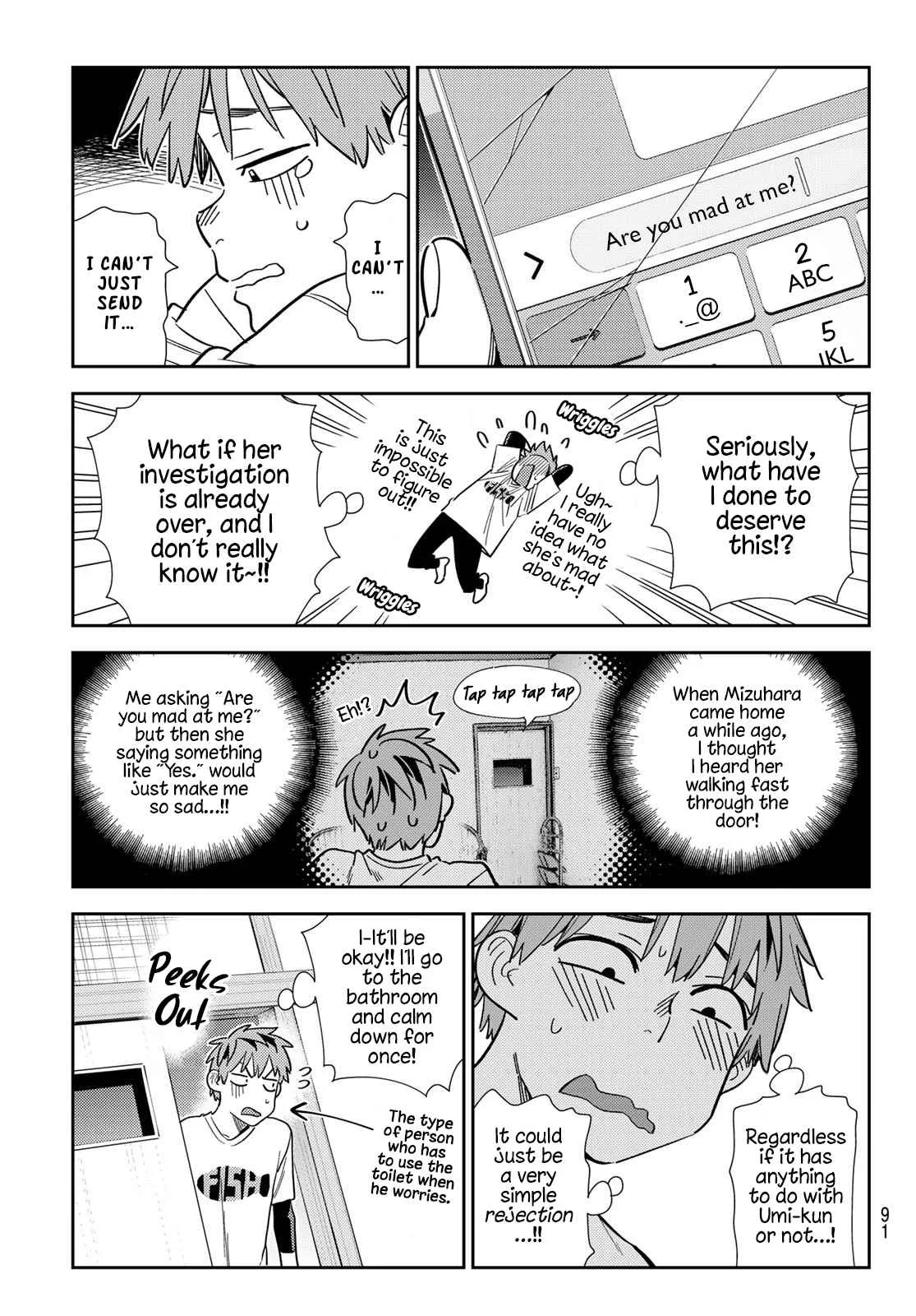 Kanojo, Okarishimasu Chapter 297 page 15