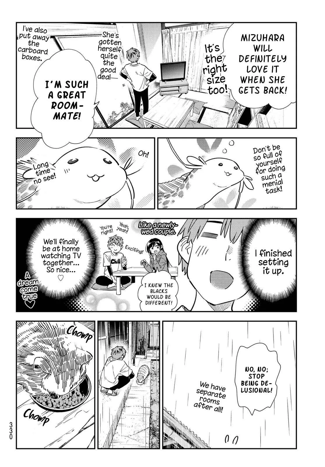 Kanojo, Okarishimasu Chapter 298 page 8