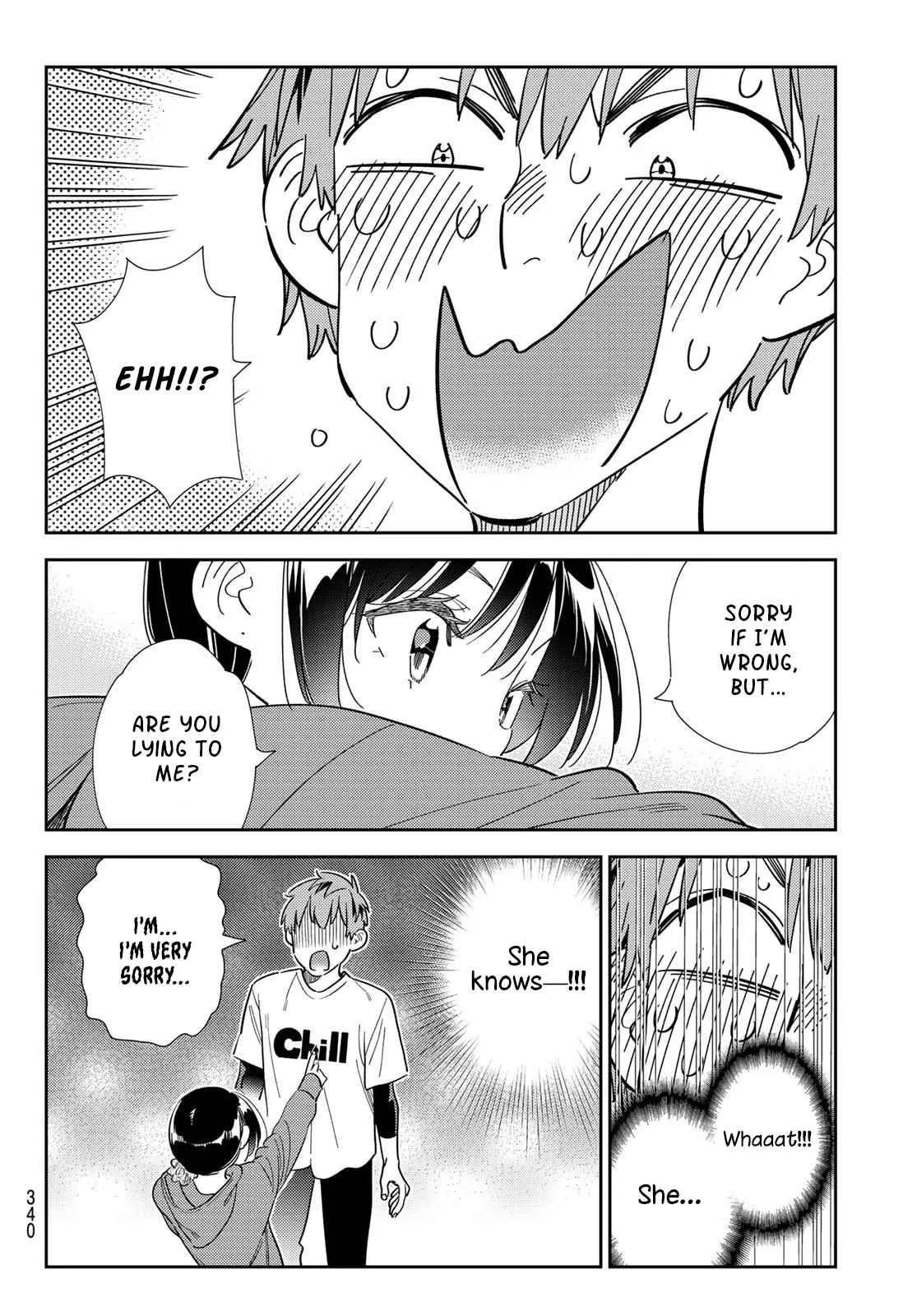 Kanojo, Okarishimasu Chapter 298 page 17
