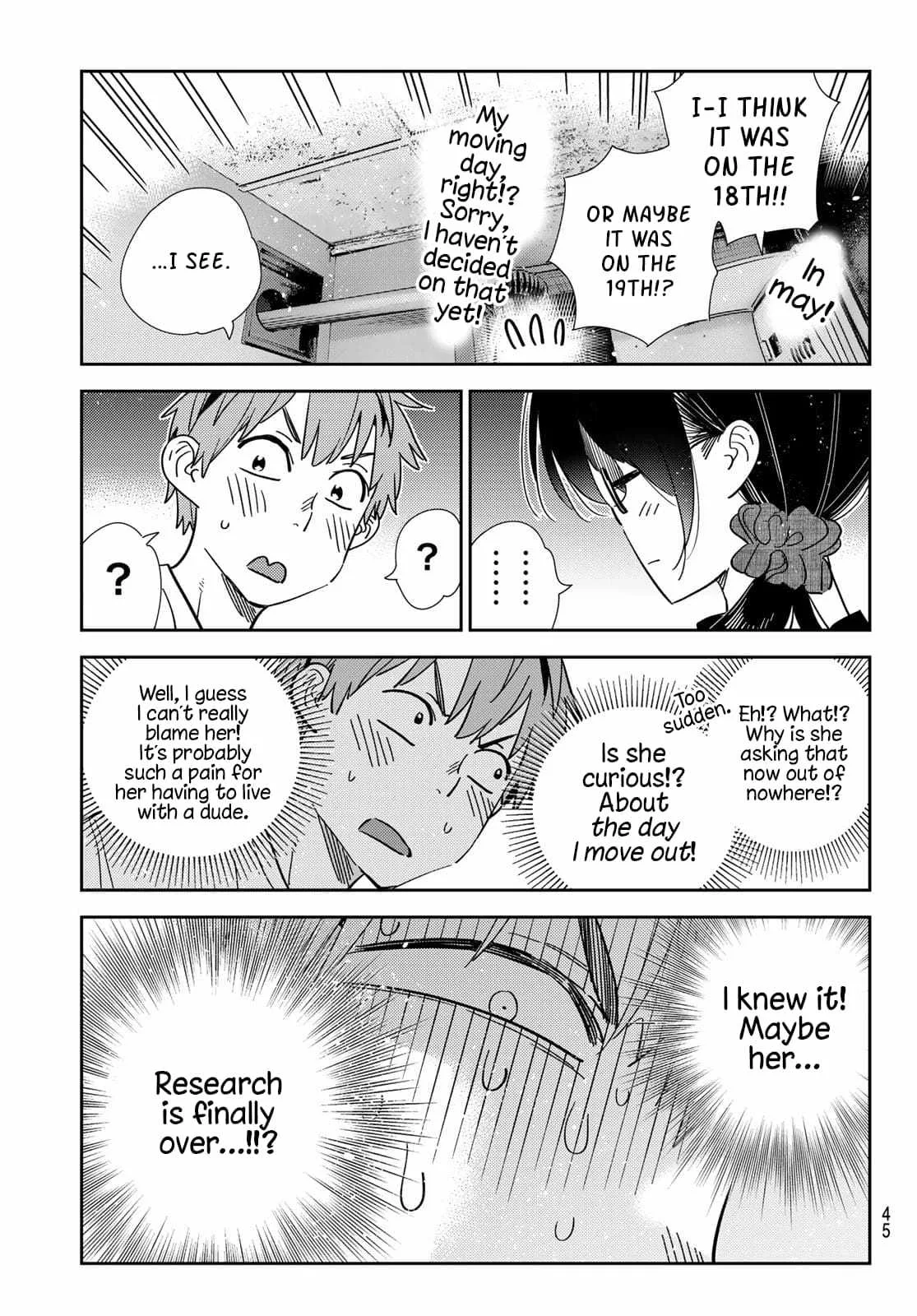 Kanojo, Okarishimasu Chapter 302 page 7