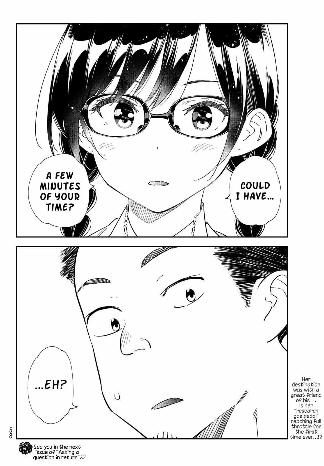 Kanojo, Okarishimasu Chapter 302 page 19