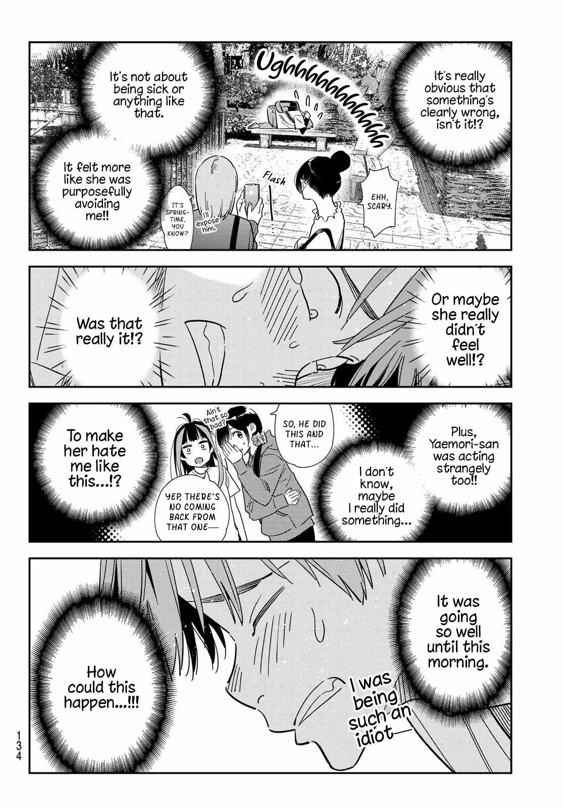 Kanojo, Okarishimasu Chapter 304 page 12