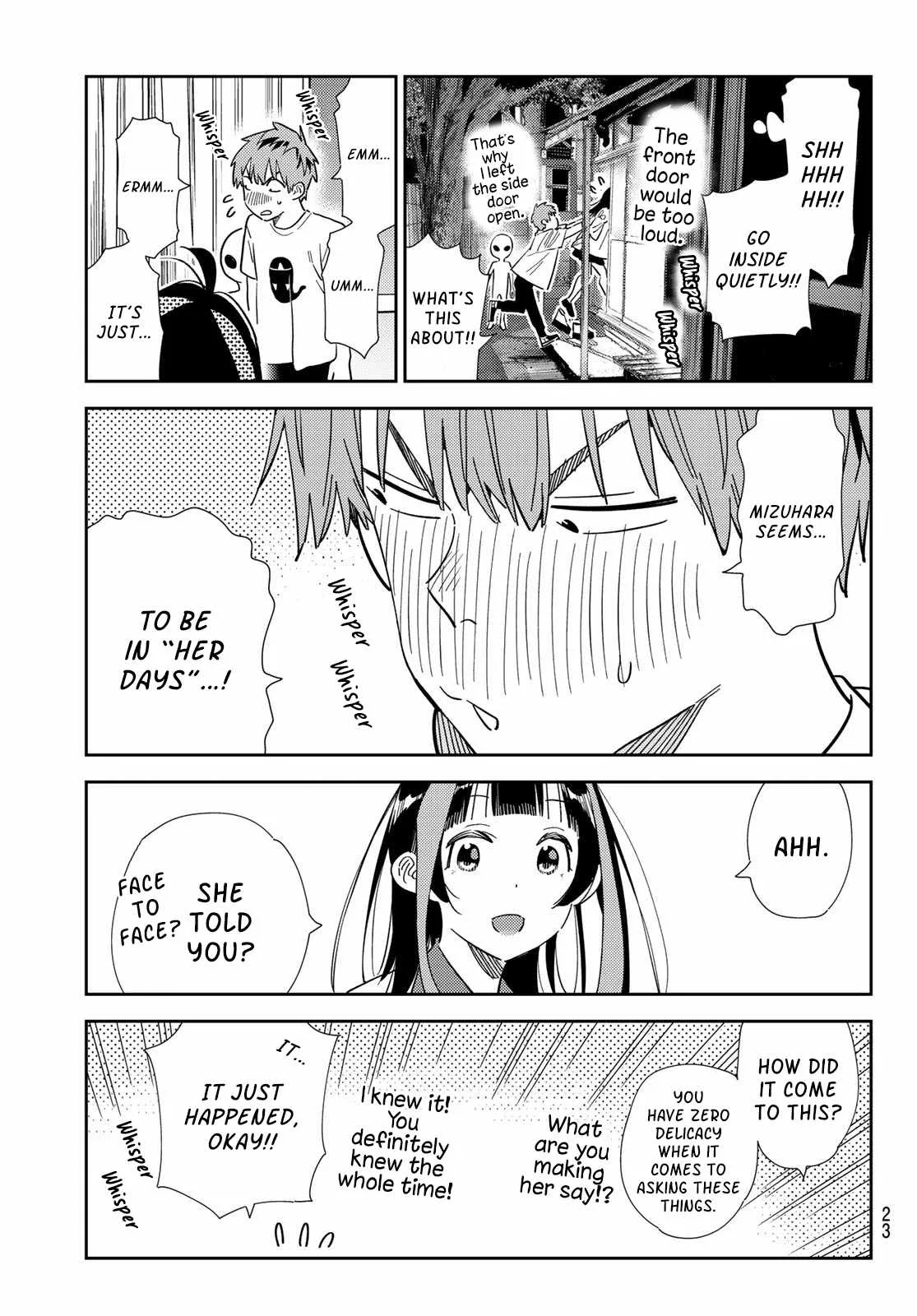 Kanojo, Okarishimasu Chapter 305 page 10