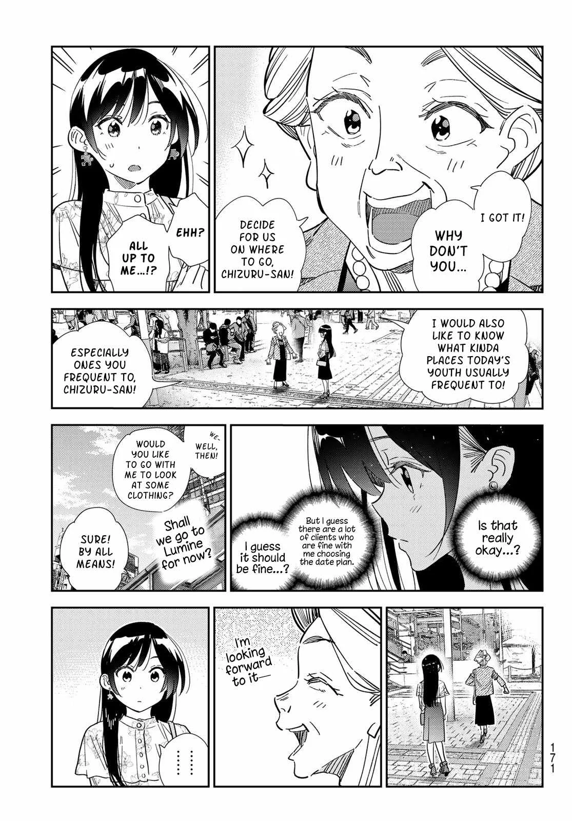 Kanojo, Okarishimasu Chapter 308 page 7