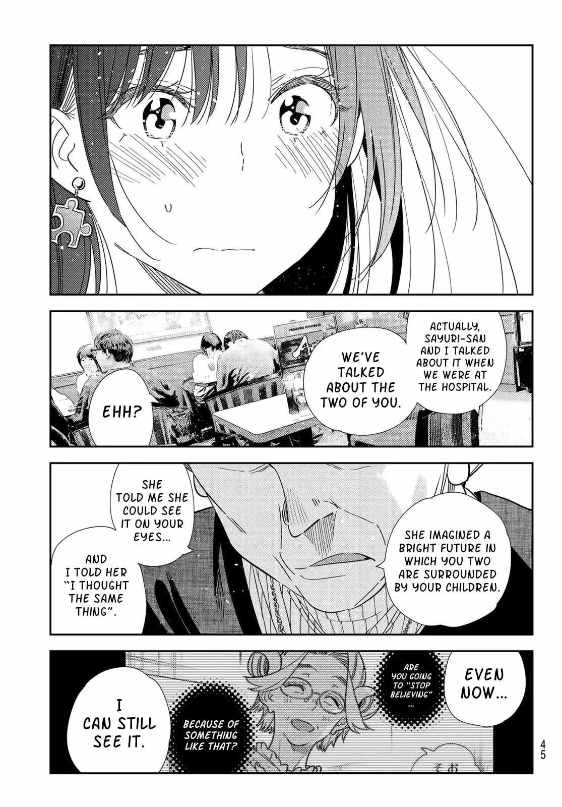 Kanojo, Okarishimasu Chapter 309 page 9