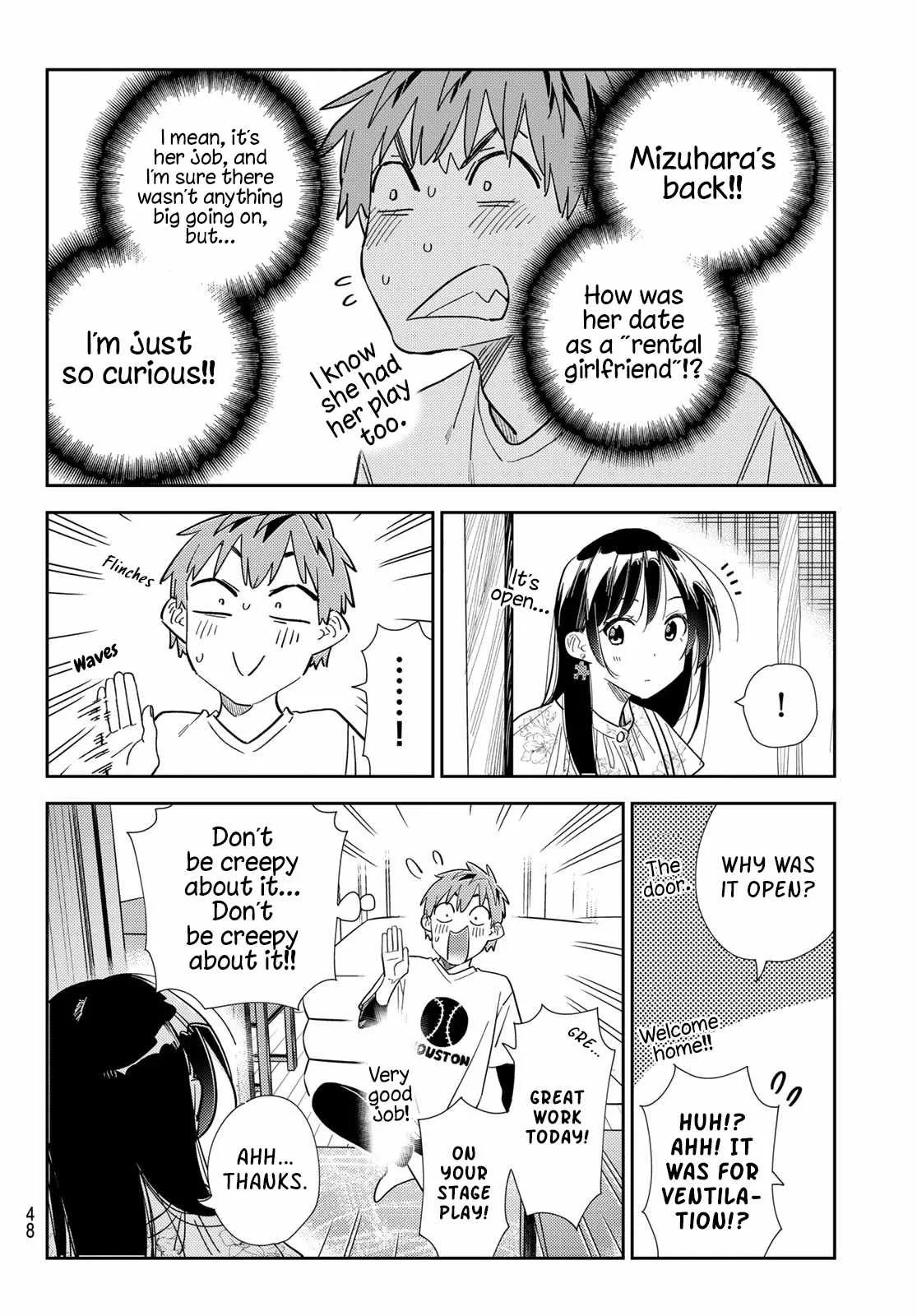 Kanojo, Okarishimasu Chapter 309 page 12
