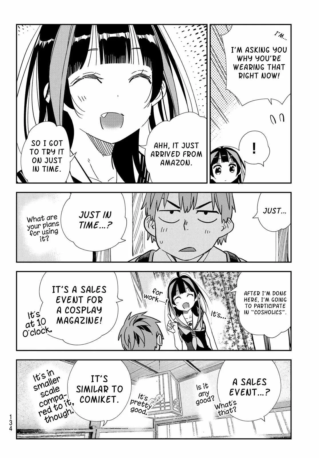 Kanojo, Okarishimasu Chapter 310 page 12