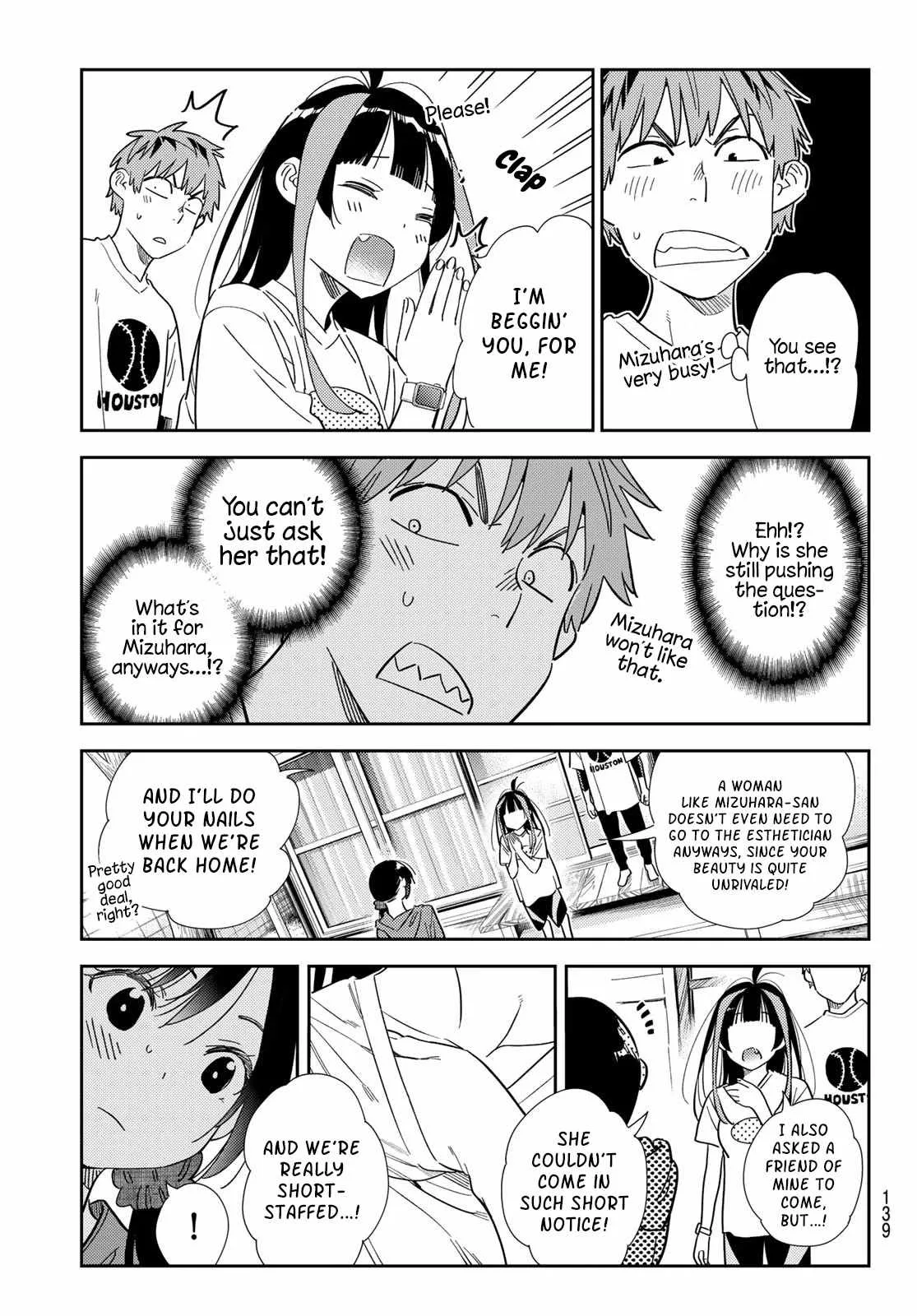 Kanojo, Okarishimasu Chapter 310 page 17