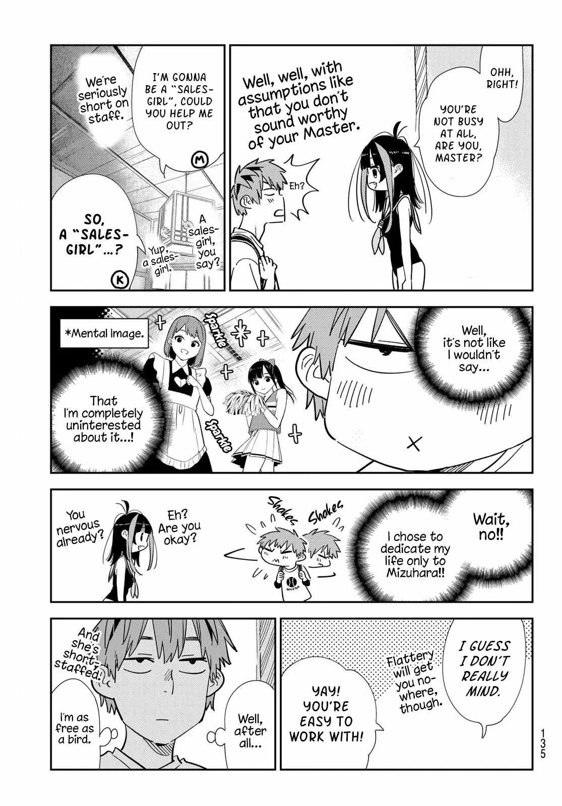 Kanojo, Okarishimasu Chapter 310 page 13