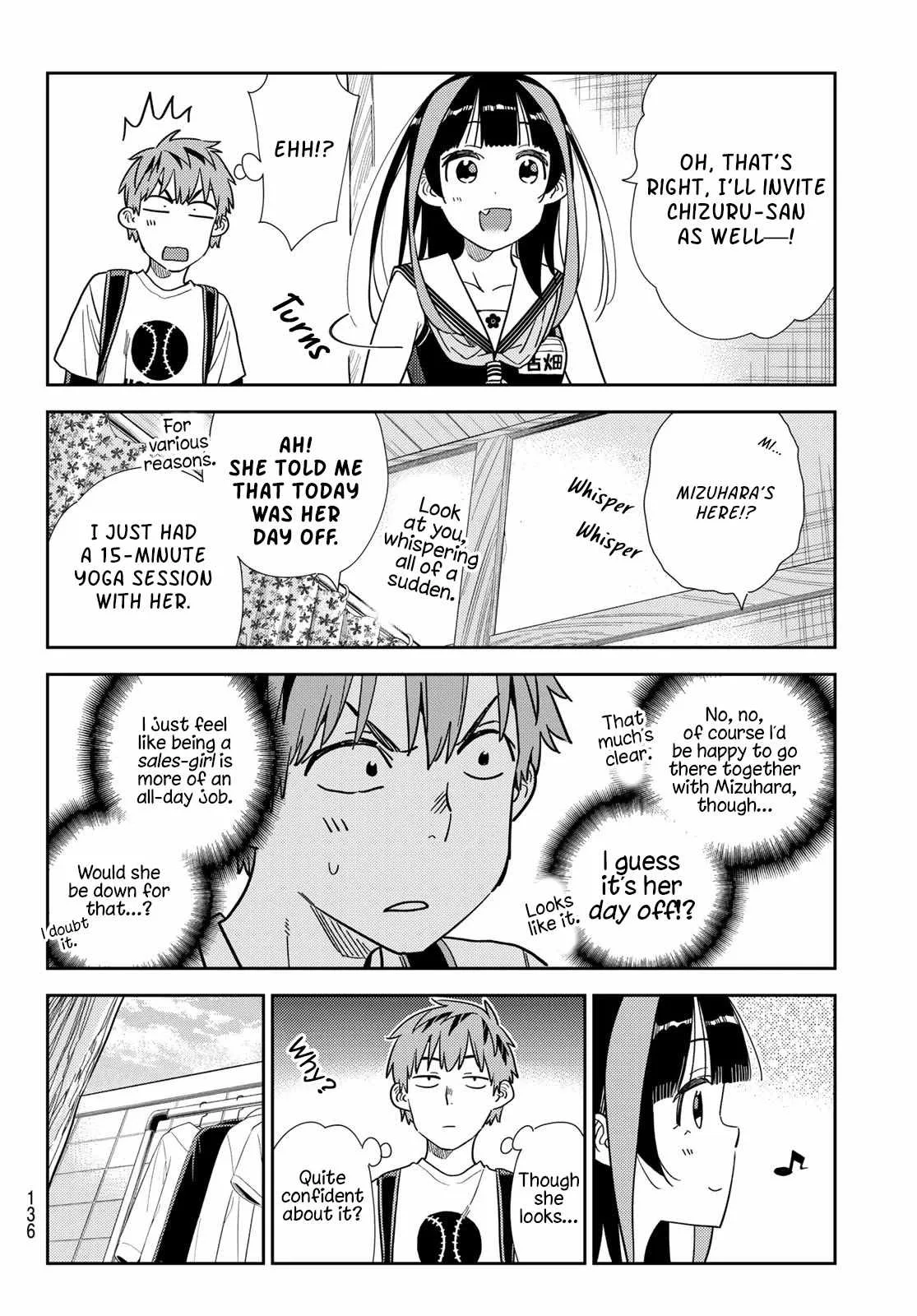 Kanojo, Okarishimasu Chapter 310 page 14