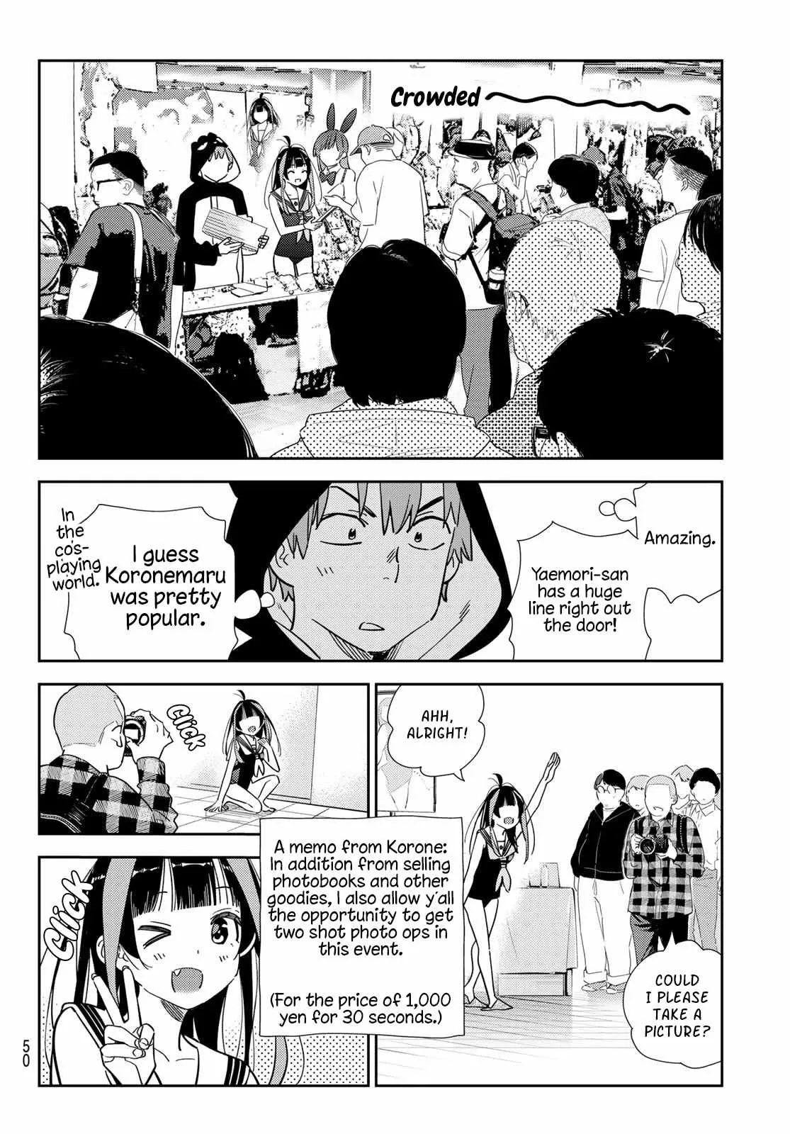 Kanojo, Okarishimasu Chapter 311 page 14